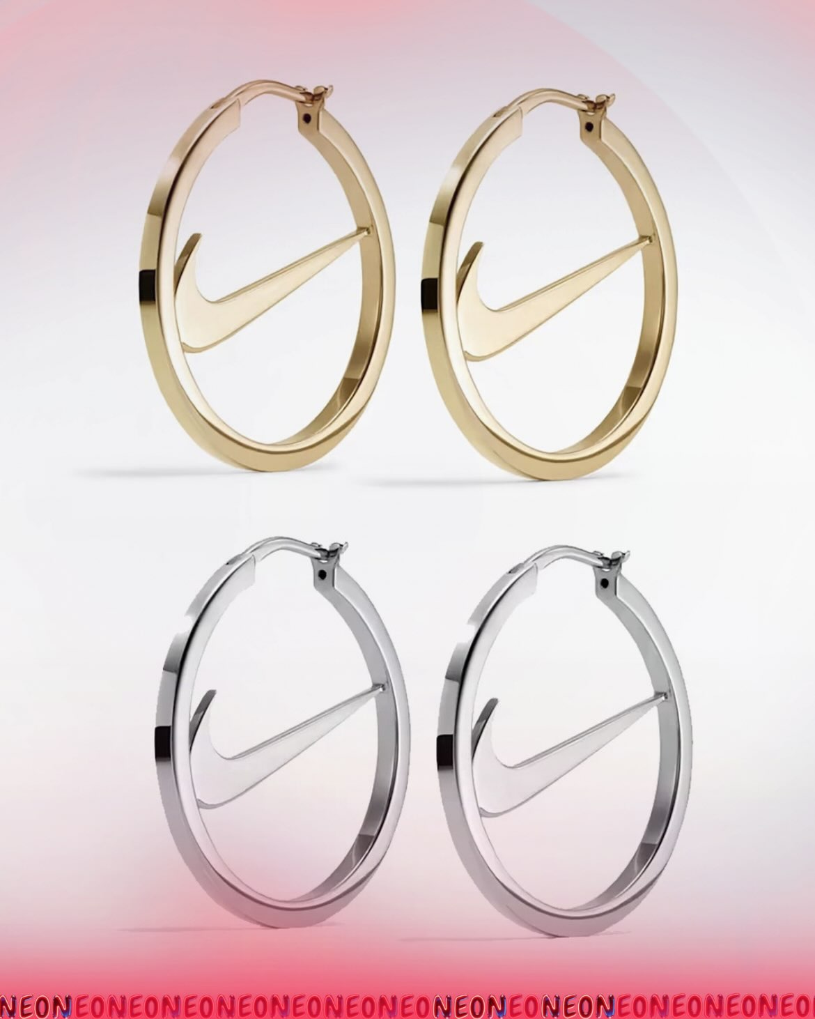 NIKE PORTA LO SWOOSH ANCHE NEI GIOIELLI CON UNA NUOVA COLLEZIONE DI ORECCHINI E COLLANE — 4