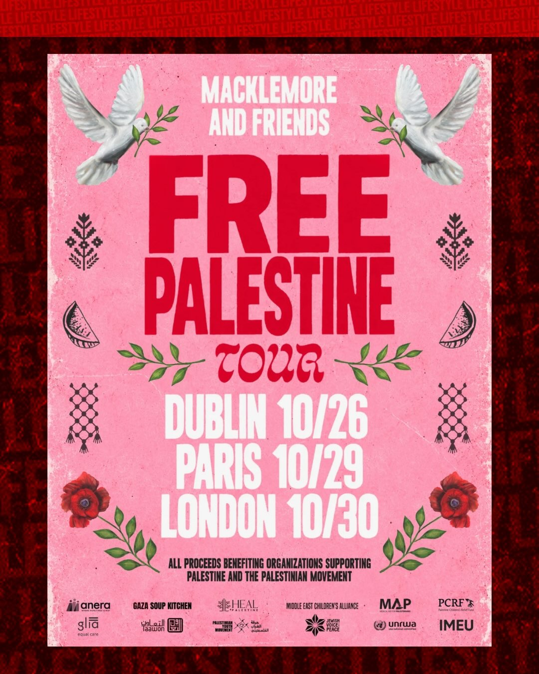 Dopo l'esclusione dal tour di Ed Sheeran Macklemore ha annunciato il "Free Palestine Tour" — 4